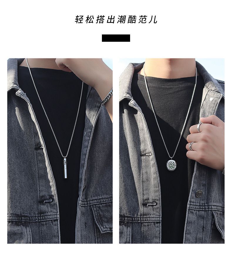 Aromatherapy Essential Oil Pendant Stainless Steel Necklace