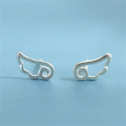 Wings Silver Sterling Earring