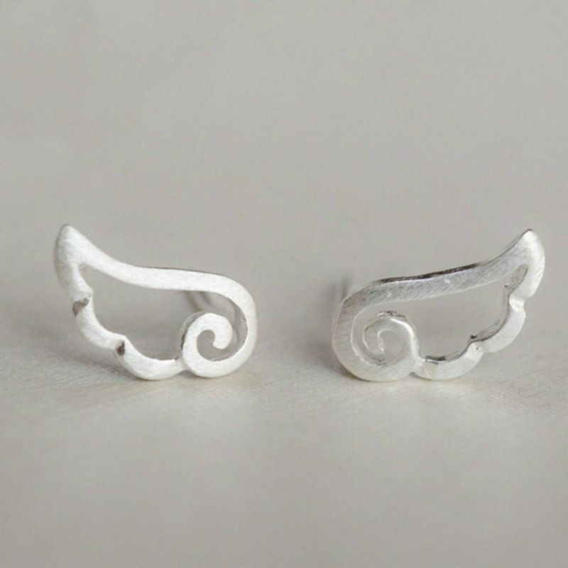 Wings Silver Sterling Earring