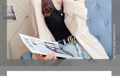 Lace-Trimmed V-Neck Sleeveless Shell