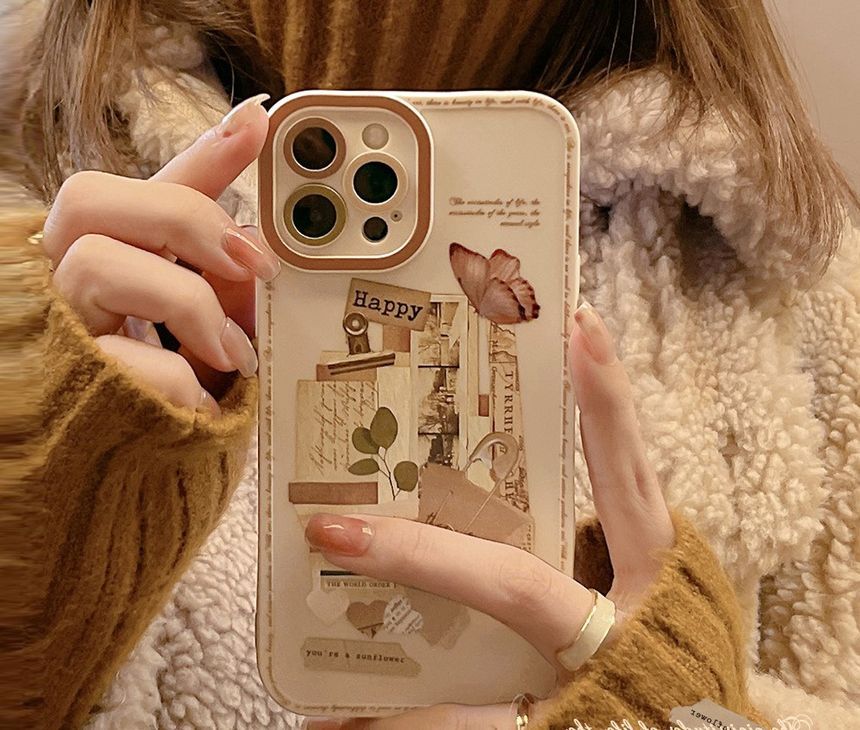 Print Case Phone Retro