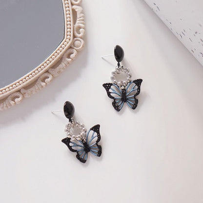Dangle Butterfly Earring Alloy