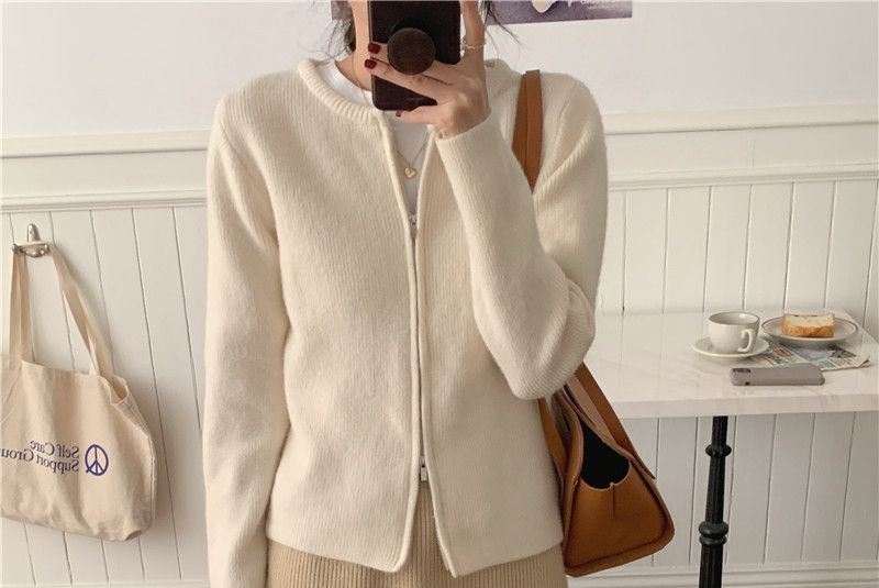 Knit Zip Jacket