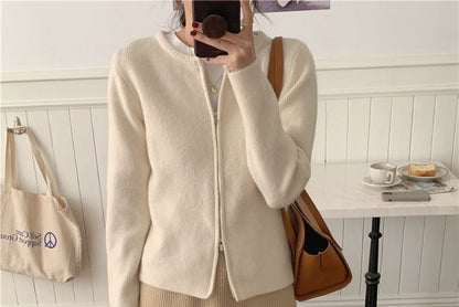 Knit Zip Jacket