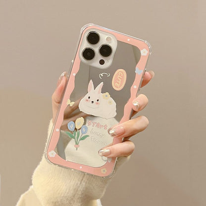 Mirrored Phone Rabbit Case