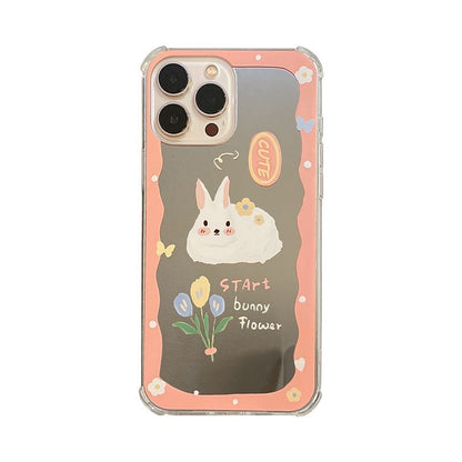 Mirrored Phone Rabbit Case