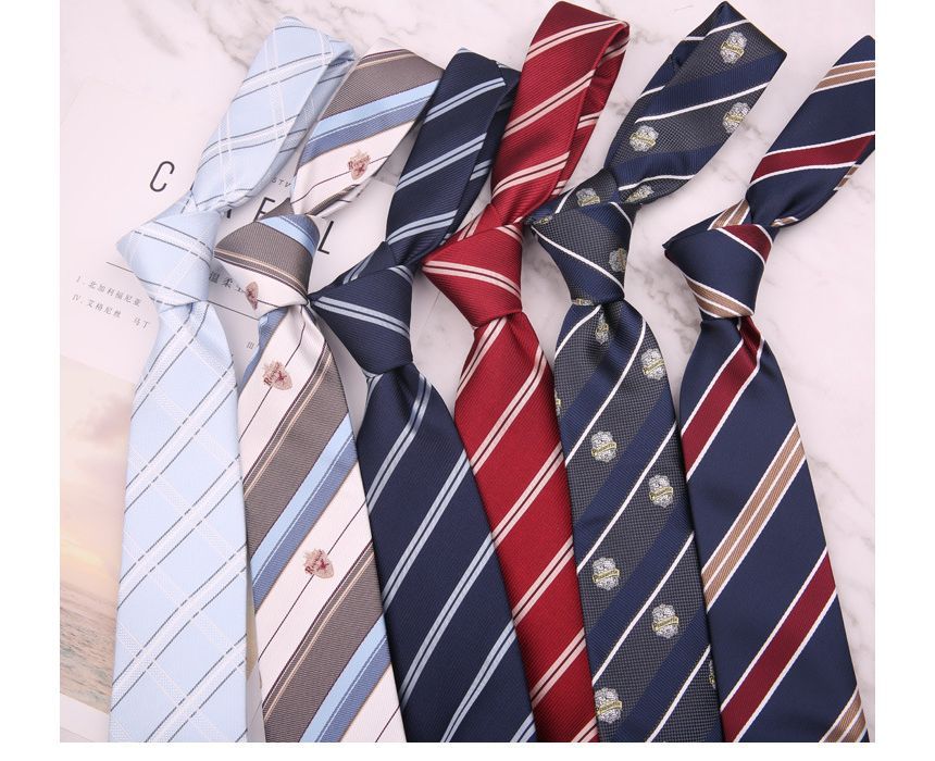 Striped Necktie