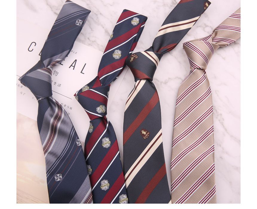 Striped Necktie
