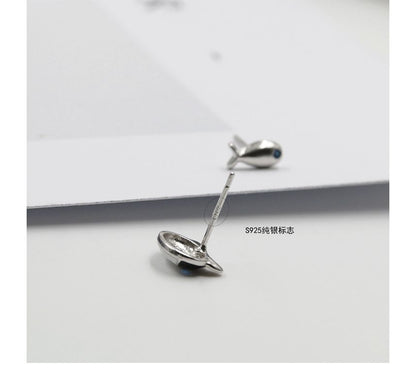 Asymmetrical Stud Cat Fish Earring