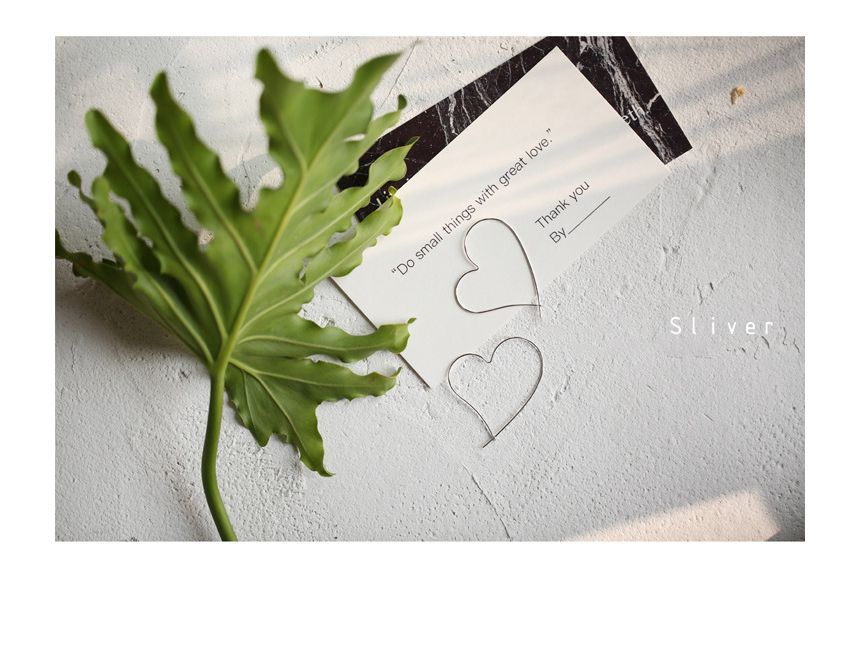 Silver Heart Sterling Earring Hoop