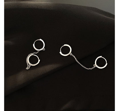 Earring Hoop Double Piercing