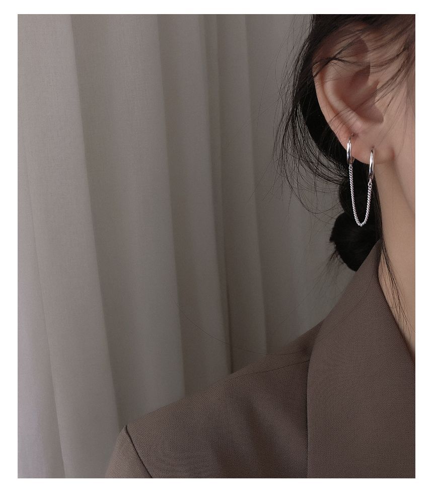 Earring Hoop Double Piercing