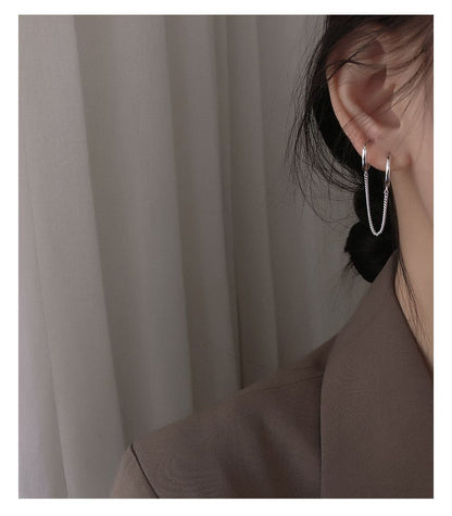 Earring Hoop Double Piercing