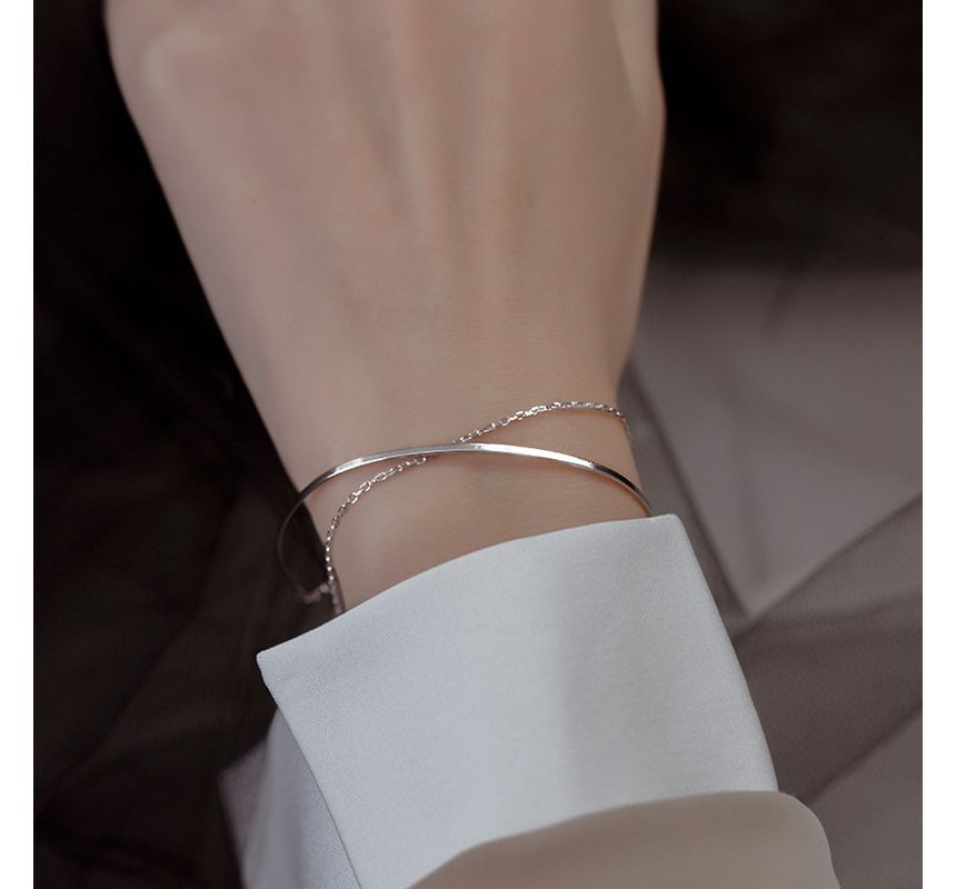 Layered Bracelet Sterling Silver