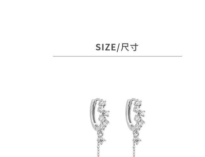 Earring Drop Rhinestone