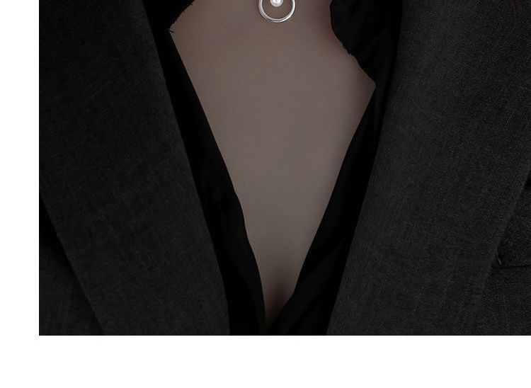 Silver Sterling Pearl Faux Necklace