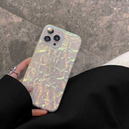 Transparent Textured Case Phone