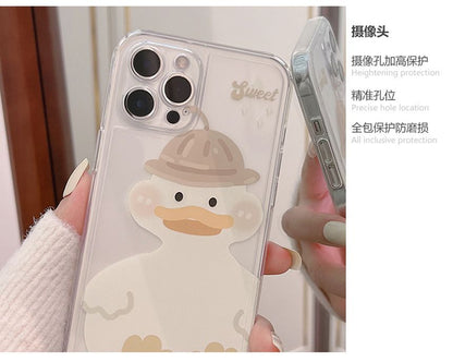 Phone Transparent Case Duck