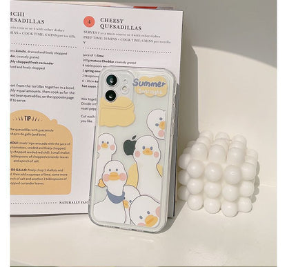 Case Duck Transparent Phone