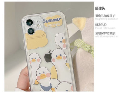 Case Duck Transparent Phone