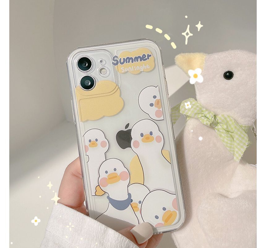 Case Duck Transparent Phone