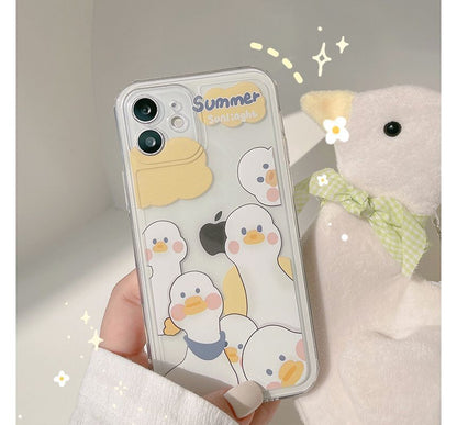 Case Duck Transparent Phone