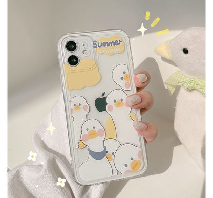 Case Duck Transparent Phone