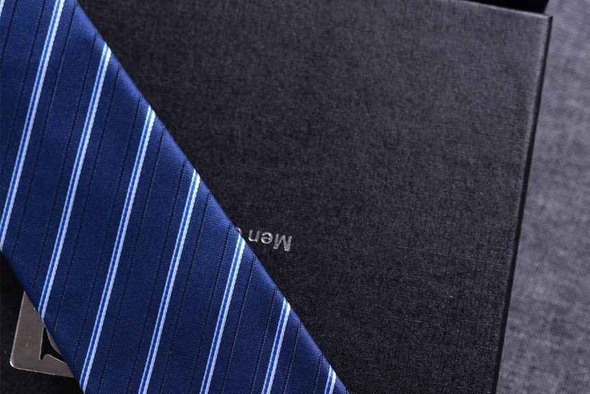 Striped No Tie Neck Tie (various designs)