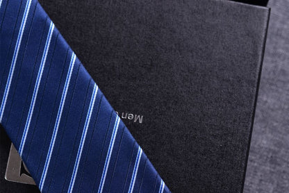 Striped No Tie Neck Tie (various designs)