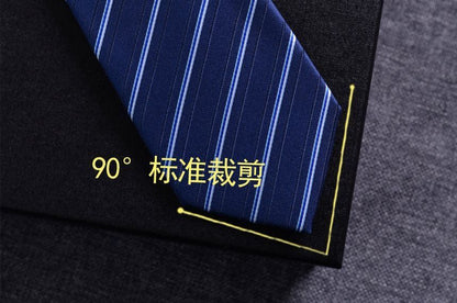 Striped No Tie Neck Tie (various designs)