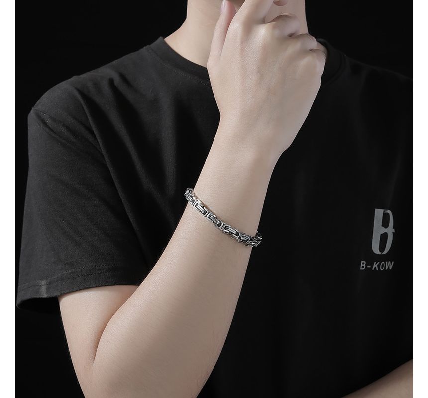 Chunky Chain Stainless Steel Bracelet