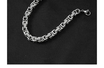 Chunky Chain Stainless Steel Bracelet