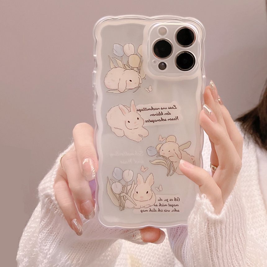 Case Rabbit Transparent Phone