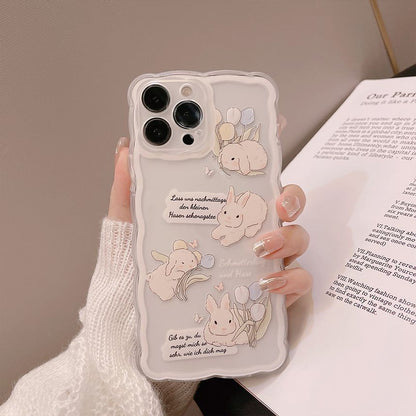 Case Rabbit Transparent Phone