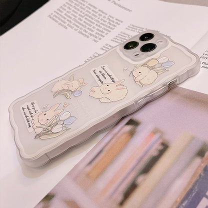Case Rabbit Transparent Phone
