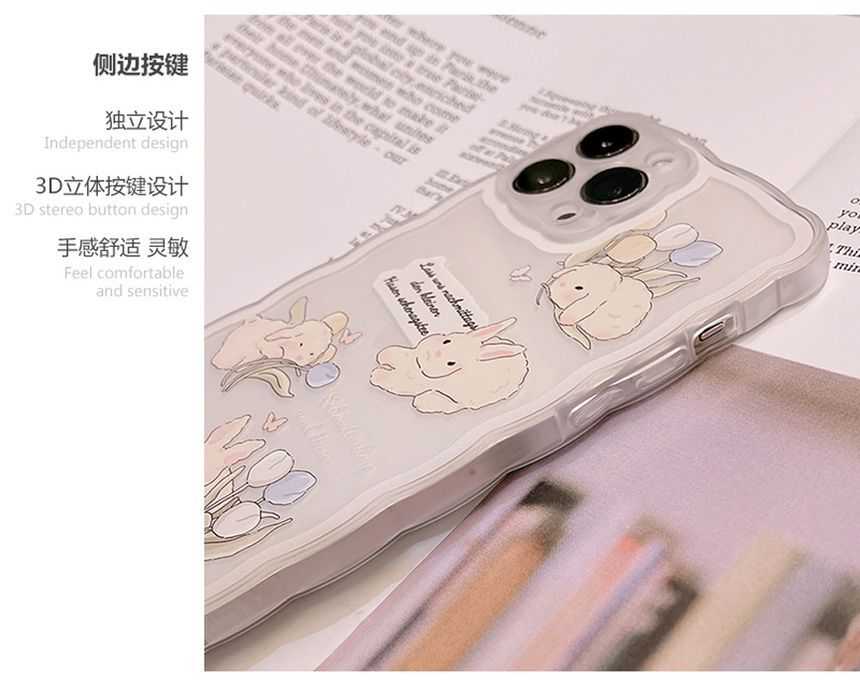 Case Rabbit Transparent Phone