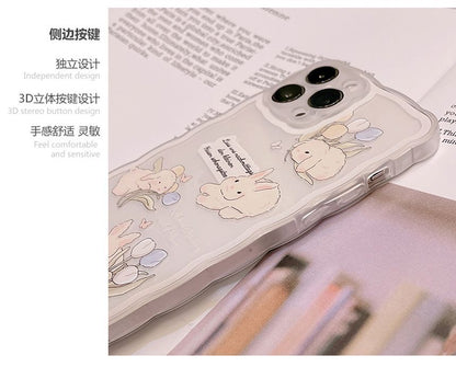Case Rabbit Transparent Phone