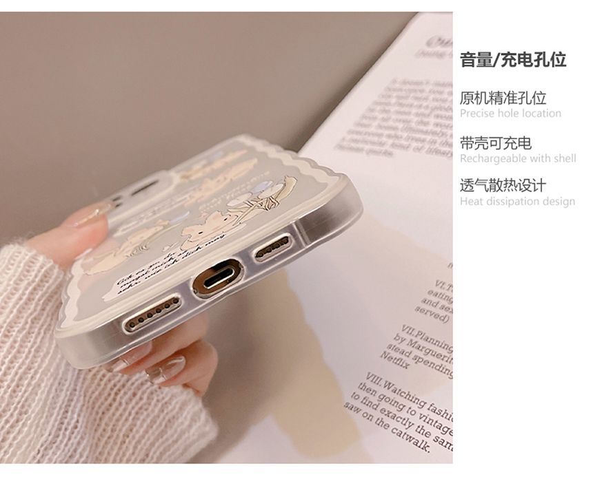 Case Rabbit Transparent Phone
