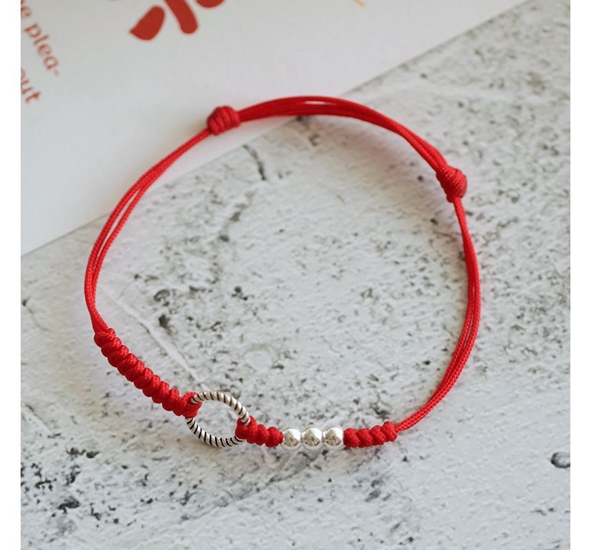 String Bead Bracelet