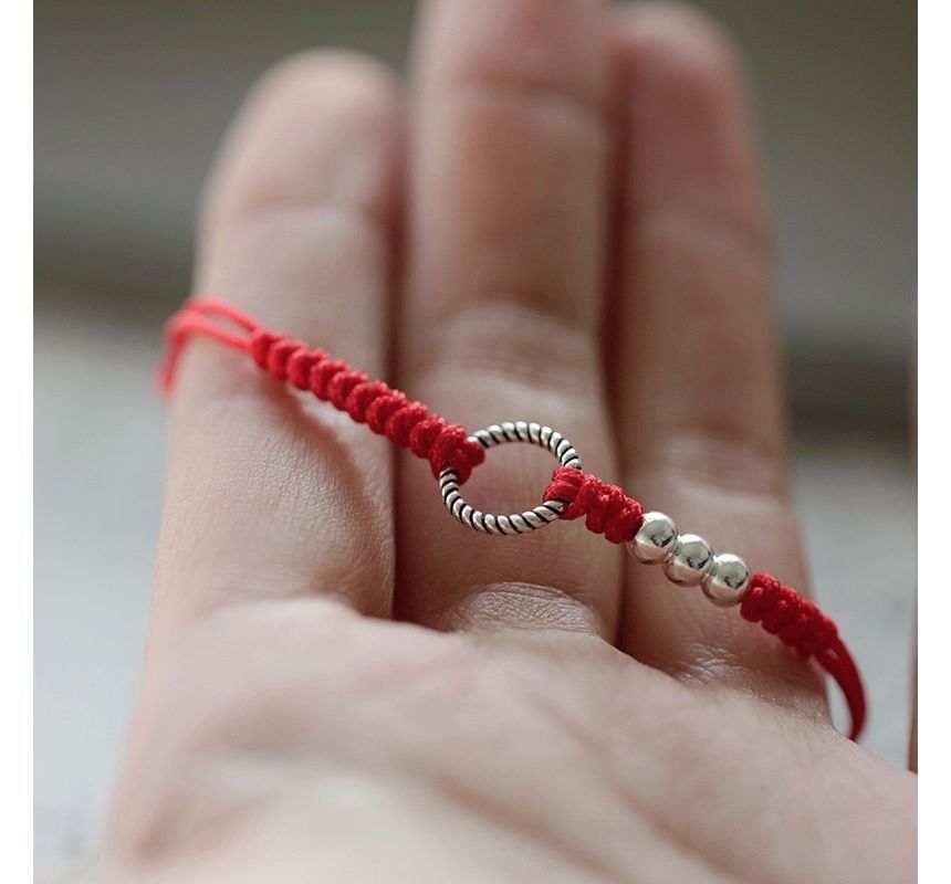 String Bead Bracelet