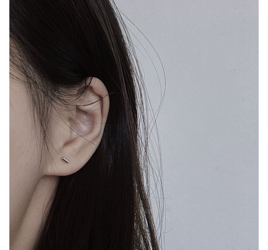 Sterling Earring Stud Silver