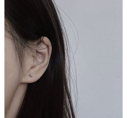 Sterling Earring Stud Silver