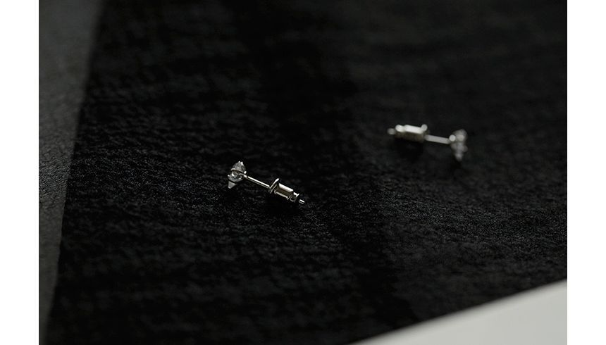 Star Stud Earring Rhinestone