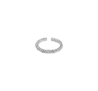 Rhinestone Open Ring / Set