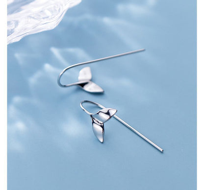 Drop Tail Earring Fish