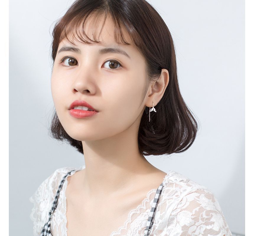 Drop Tail Earring Fish