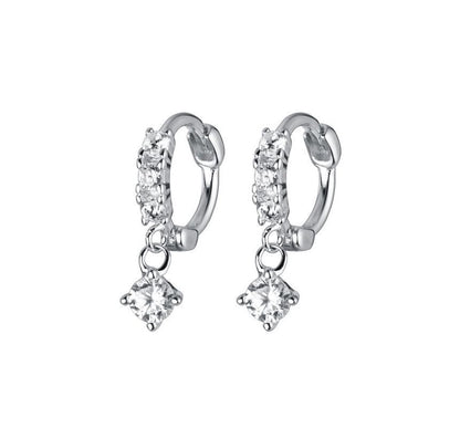Drop Rhinestone Earring