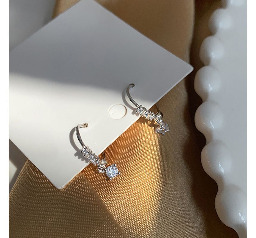 Drop Rhinestone Earring