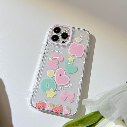 Case Cartoon Holographic Phone