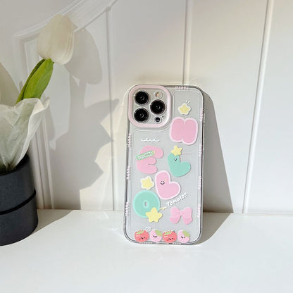 Case Cartoon Holographic Phone